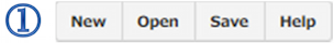 (1)New Open Save Help
