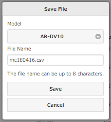 Save File window