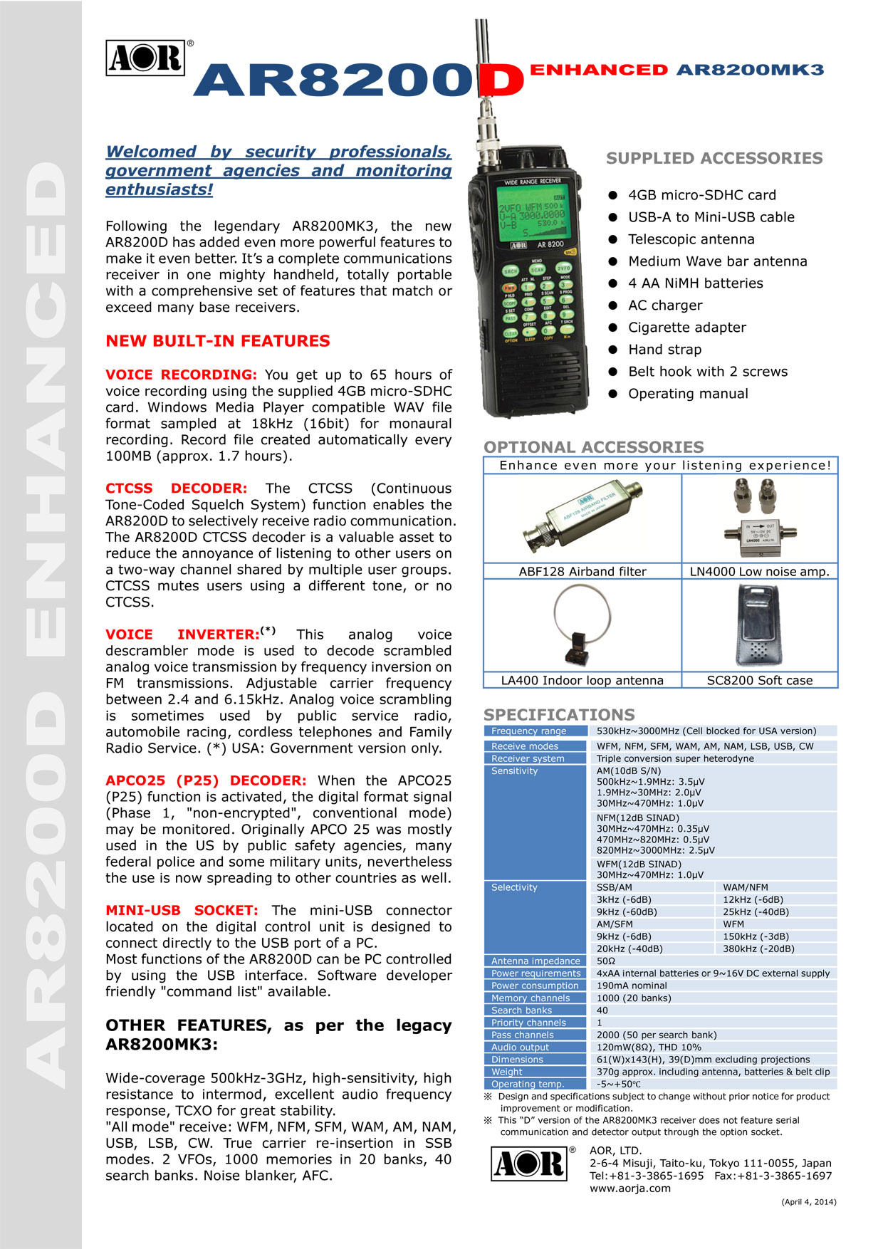 Aor 8200 Mk3 Software Download annybinno AR8200D_leaflet