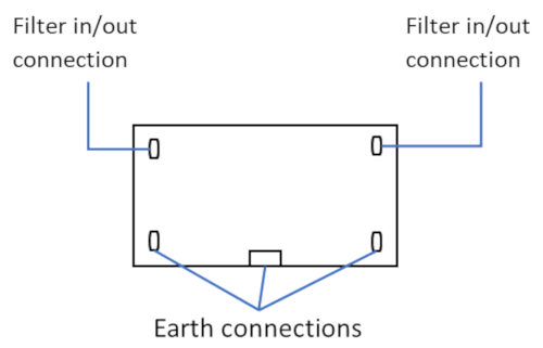 CFJ455K8 filter connection